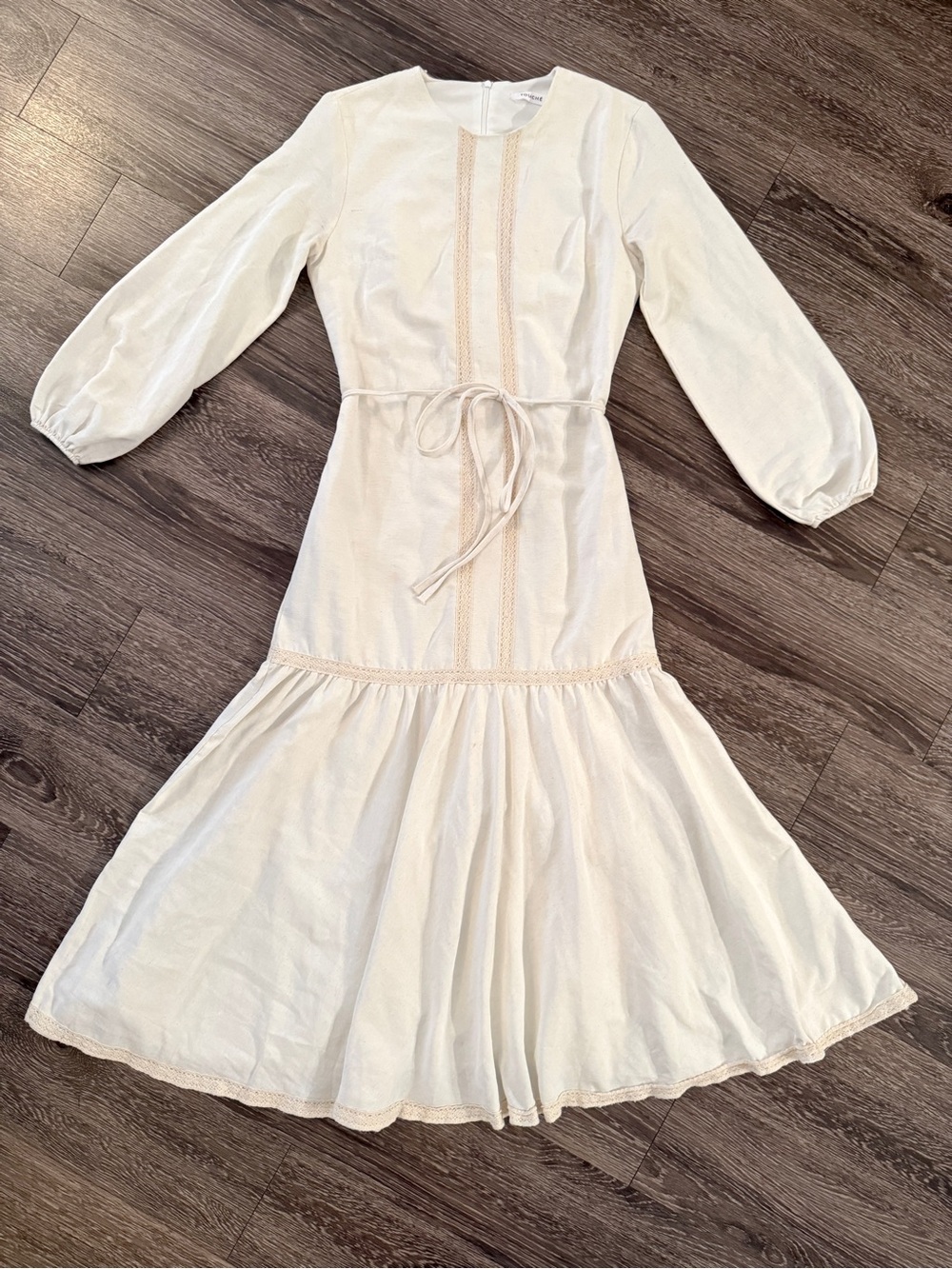 Touche Linen Blend Dress